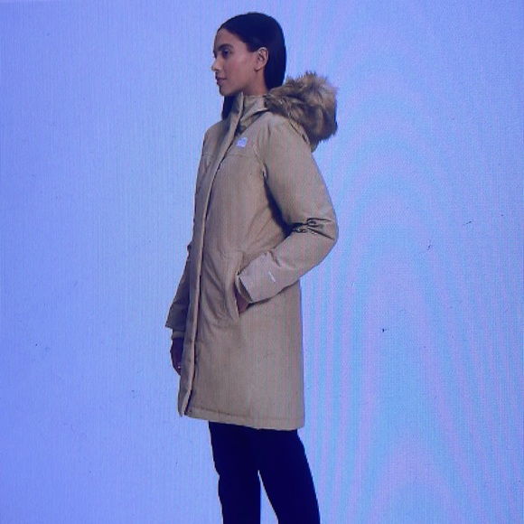 New Northface Womens Arctic Parka Size Large - Picture 11 of 12